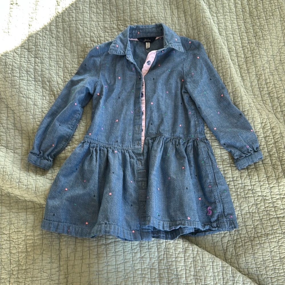 Joules 4t shirt dress